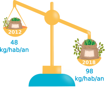 Infographie déchets verts