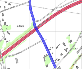 Chemin de Saint Picaud - plan