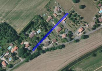 chemin de Bellevue - plan